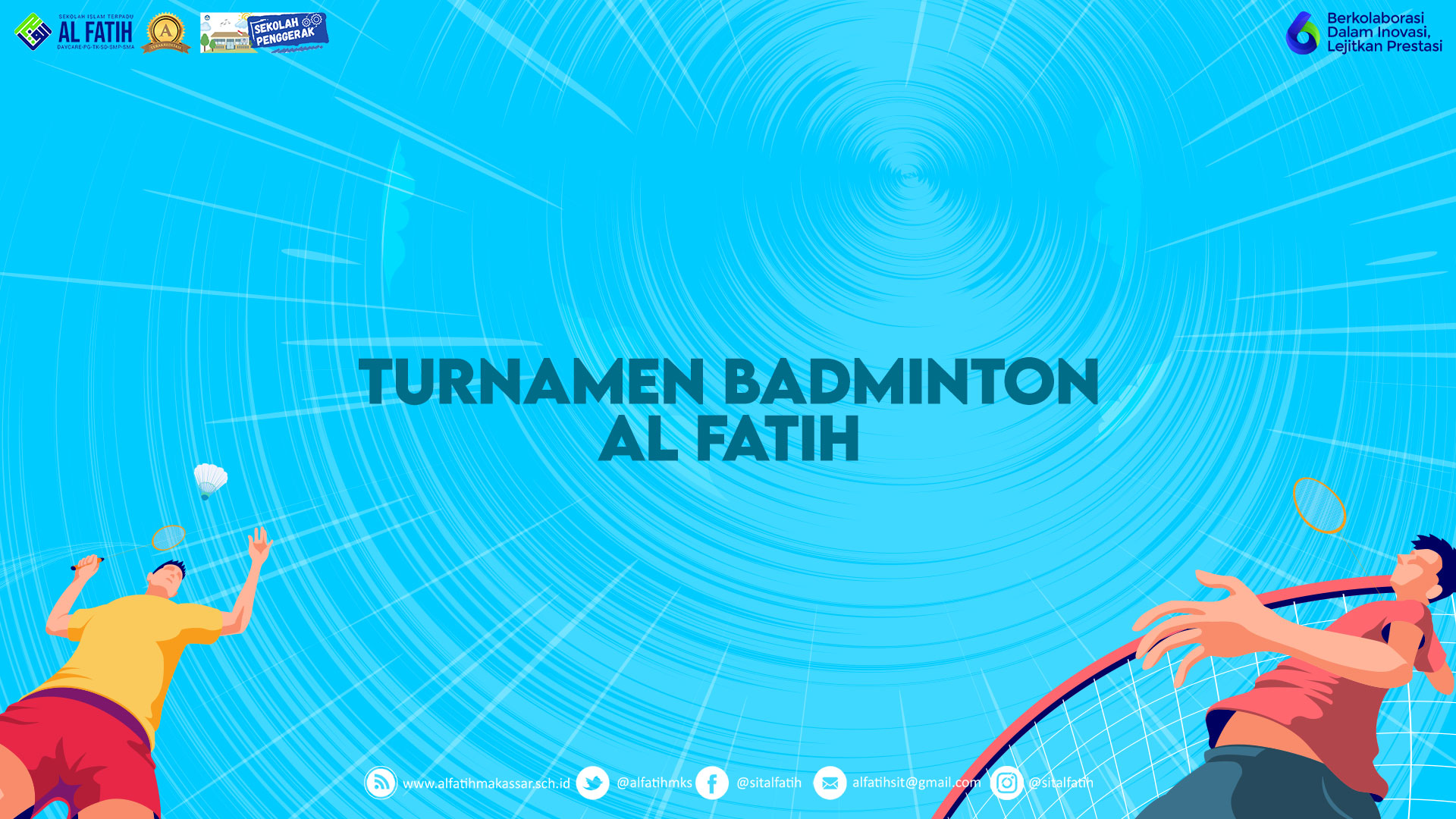Turnamen Badminton Akhwat | Semarak Milad Ke-6 SIT Al Fatih